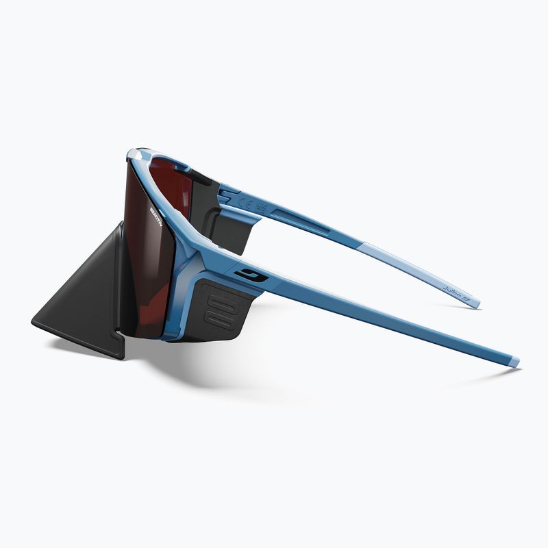 Okulary przeciwsłoneczne Julbo Edge Cover Reactiv S0-S4 High Contrast blue/grey 12
