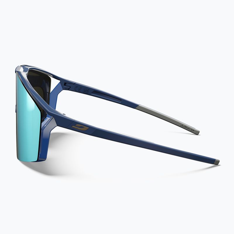 Okulary przeciwsłoneczne Julbo Edge Cover Polarized HD S4 matt blue/matt grey 3