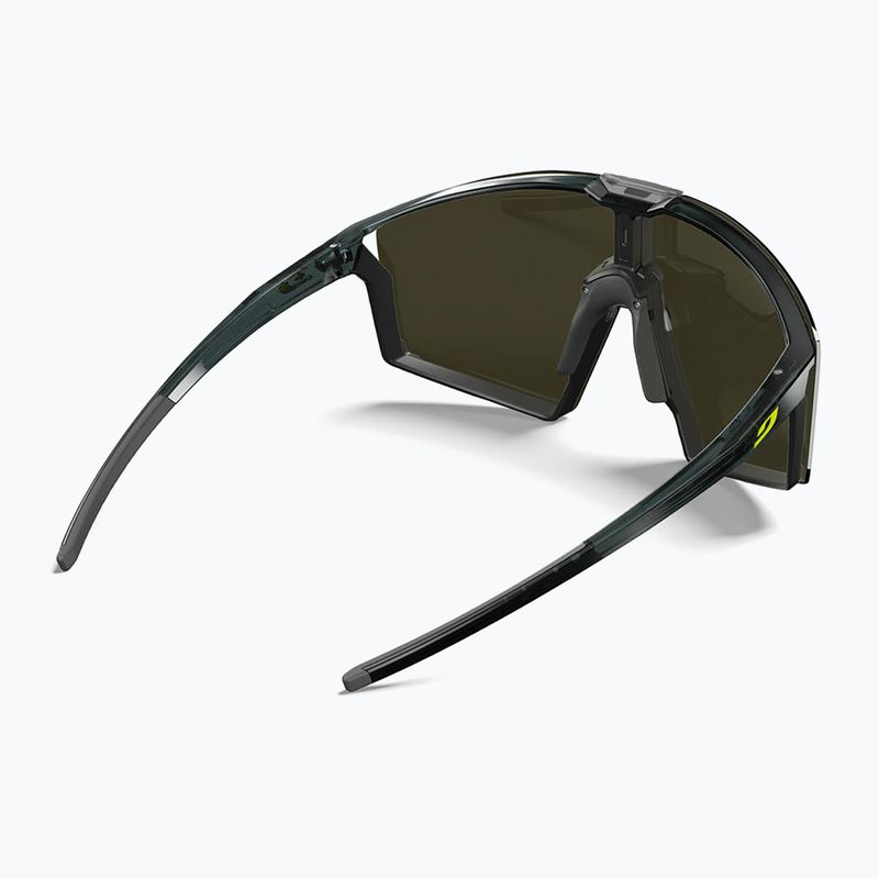 Okulary przeciwsłoneczne Julbo Edge Cover Polarized HD matt fluorescent yellow/shiny trans black 5