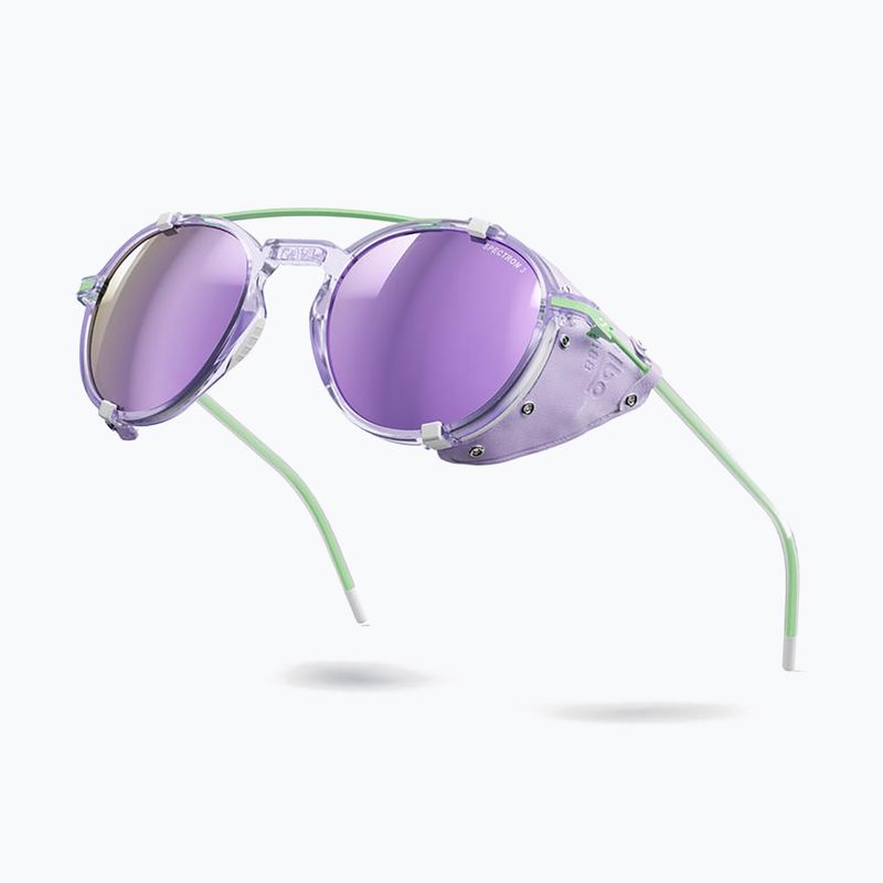 Okulary przeciwsłoneczne Julbo Legacy Spectron 3CF purple translu/green 4