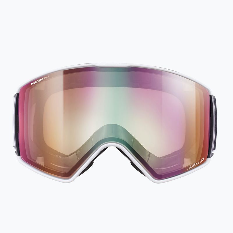Gogle narciarskie Julbo Launcher Reactiv High Contrast white/black/flash purple 3