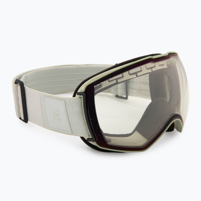 Gogle narciarskie Julbo Cyrius-X Reactiv High Contrast black/flash purple
