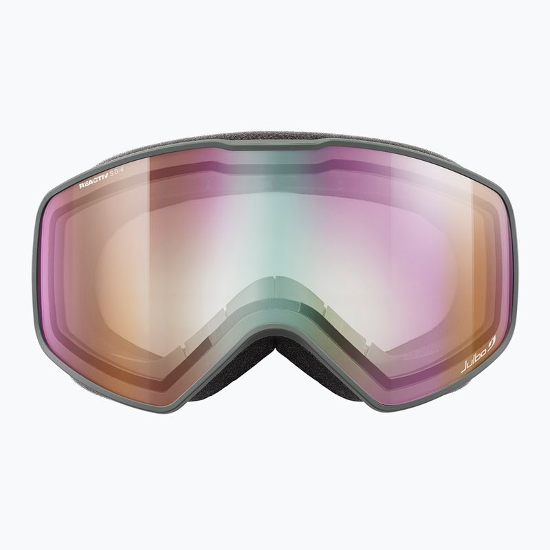 Gogle narciarskie Julbo Cyclon Reactiv High Contrast dark green/flash purple 3