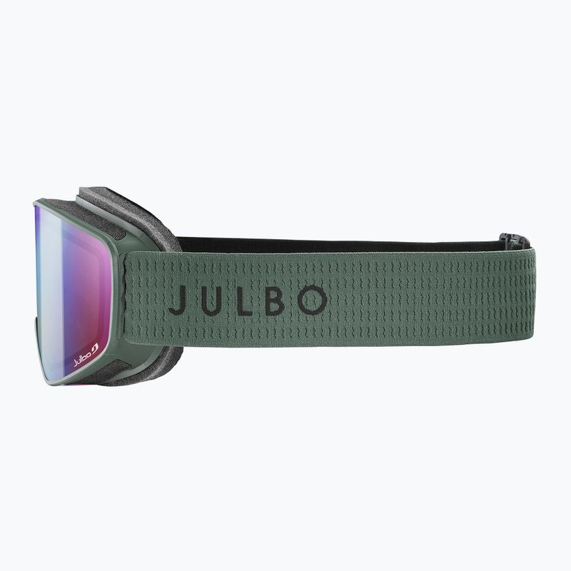 Gogle narciarskie Julbo Cyclon Reactiv High Contrast dark green/flash purple 4