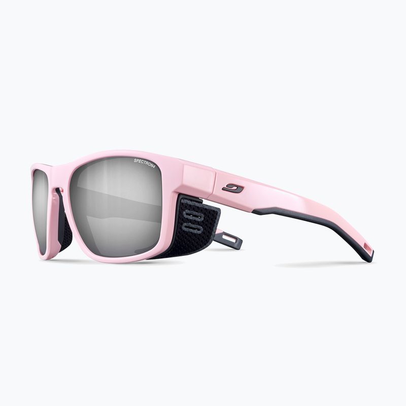 Okulary przeciwsłoneczne Julbo Shield M Spectron shiny pastel pink/dark gray