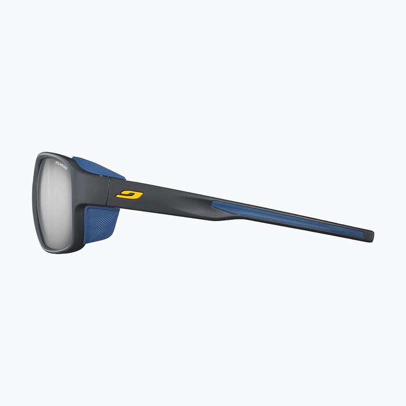 Okulary przeciwsłoneczne Julbo Monterosa 2 Polarized matt black/blue/orange 3