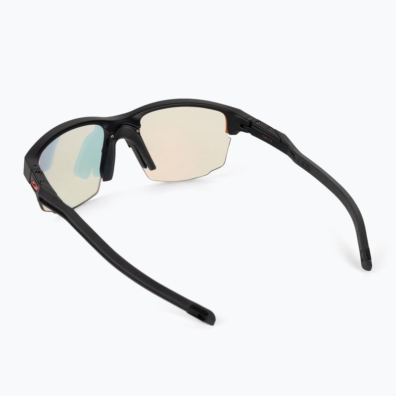 Okulary przeciwsłoneczne Julbo Split Reactiv Light Amplifier matt black/red 2