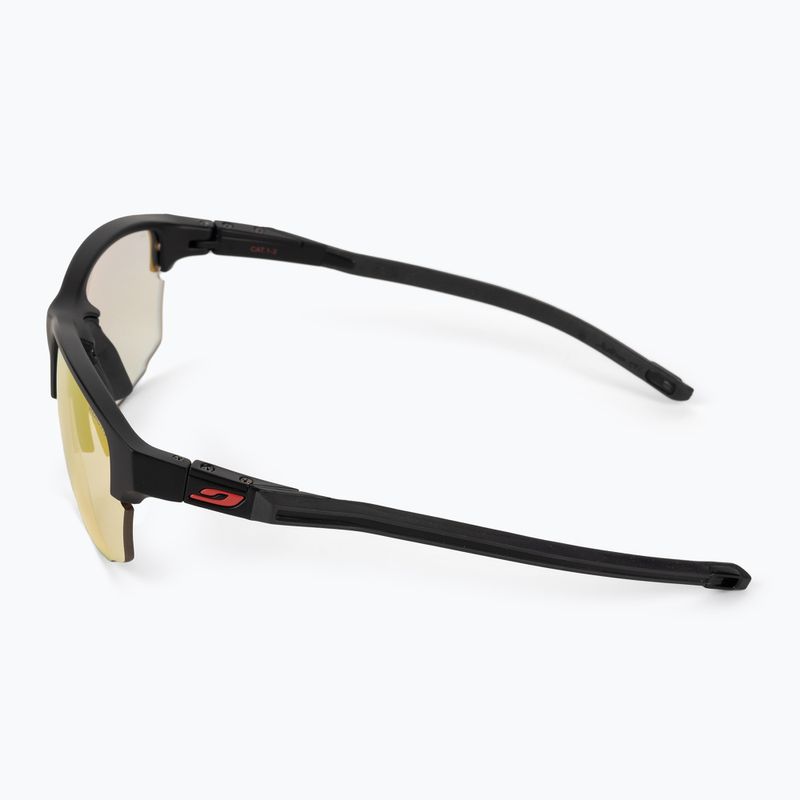 Okulary przeciwsłoneczne Julbo Split Reactiv Light Amplifier matt black/red 4