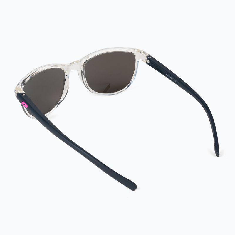 Okulary przeciwsłoneczne Julbo Idol Spectron gloss translucent shiny crystal/matt dark blue 2