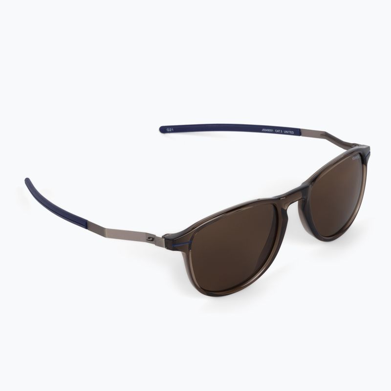 Okulary przeciwsłoneczne Julbo United Spectron Polarized gloss translucent brown/blue