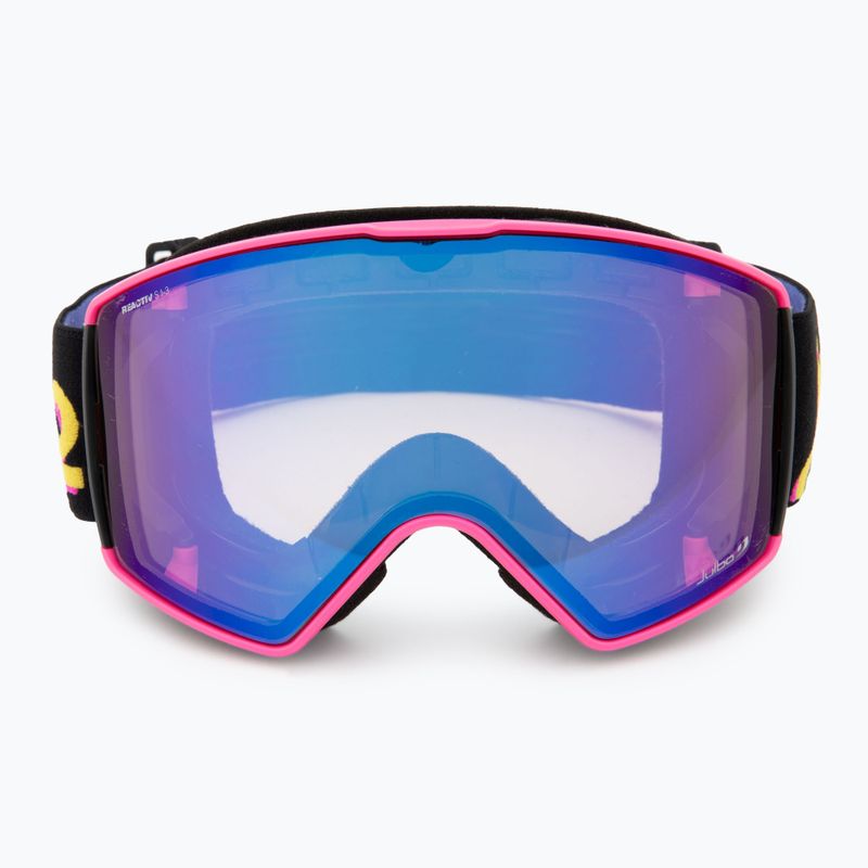 Gogle narciarskie Julbo Launcher Reactiv High Contrast pink/ black/ flash blue 3
