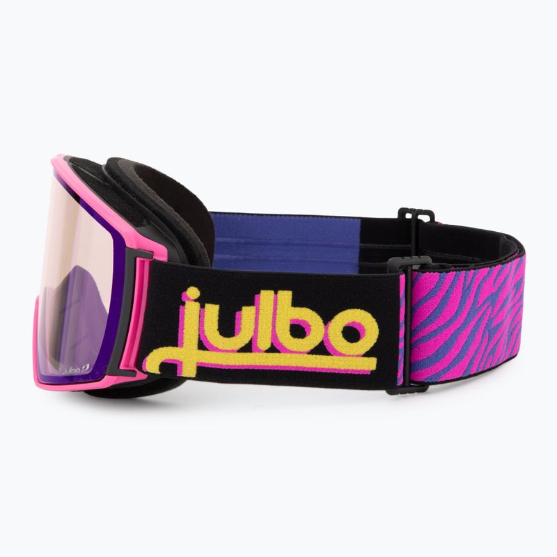 Gogle narciarskie Julbo Launcher Reactiv High Contrast pink/ black/ flash blue 4