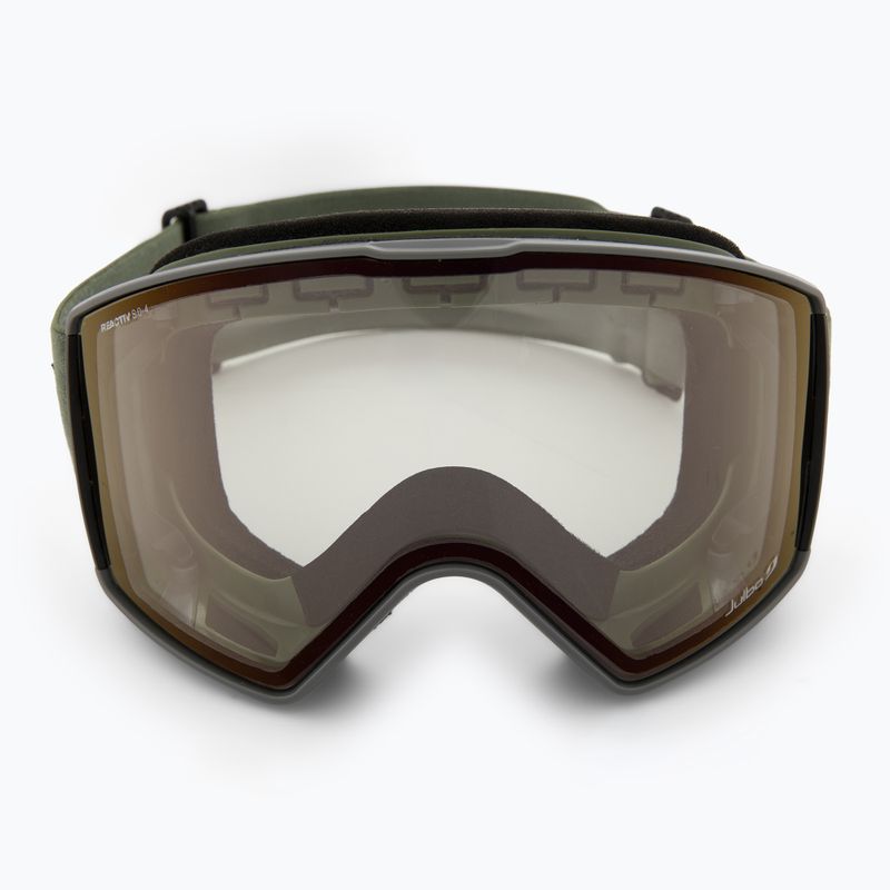 Gogle narciarskie Julbo Launcher Reactiv High Contrast green/ flash infrared 2