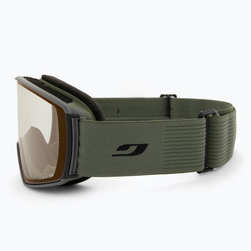 Gogle narciarskie Julbo Launcher Reactiv High Contrast green/ flash infrared 4