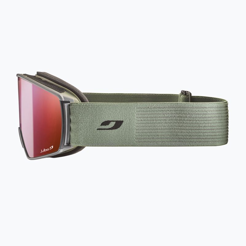 Gogle narciarskie Julbo Launcher Reactiv High Contrast green/ flash infrared 5