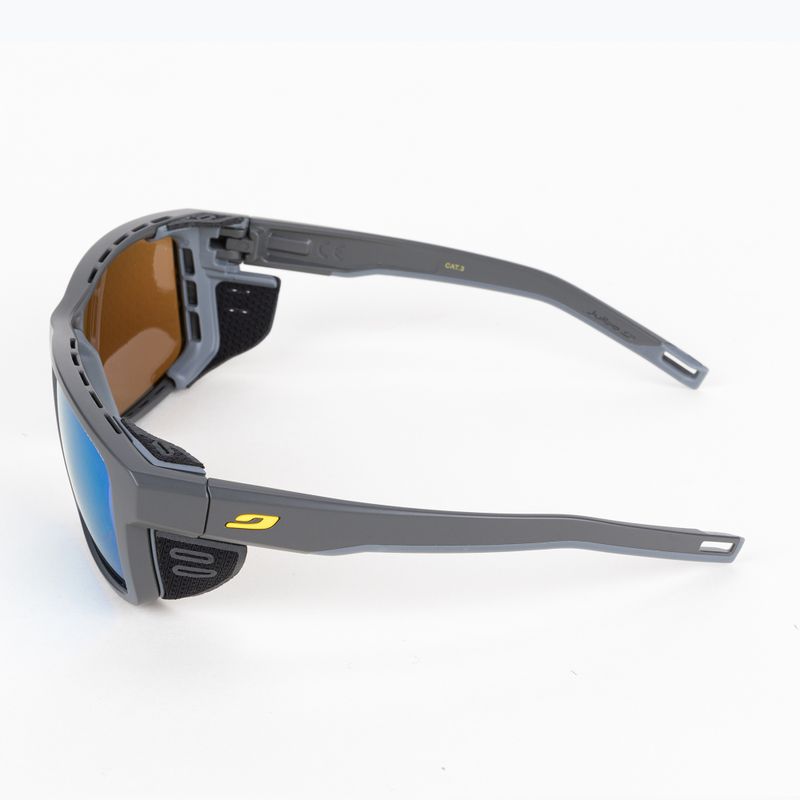 Okulary przeciwsłoneczne Julbo Shield Spectron Polarized matt dark gray/gray 4