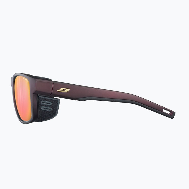 Okulary przeciwsłoneczne Julbo Shield M Polarized burgundy/gold 2