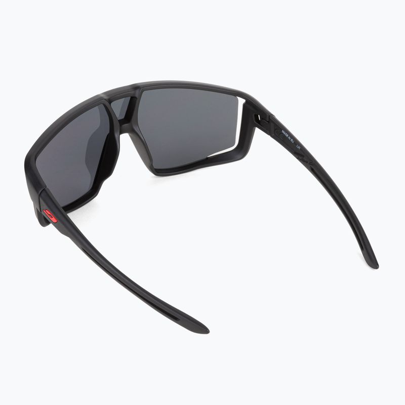 Okulary przeciwsłoneczne dziecięce Julbo Fury S Spectron matt black/red flash 2