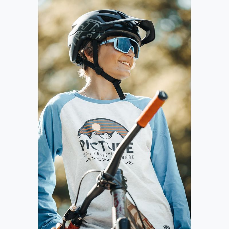 Okulary przeciwsłoneczne dziecięce Julbo Fury Junior Spectron matt blue/blue flash 4