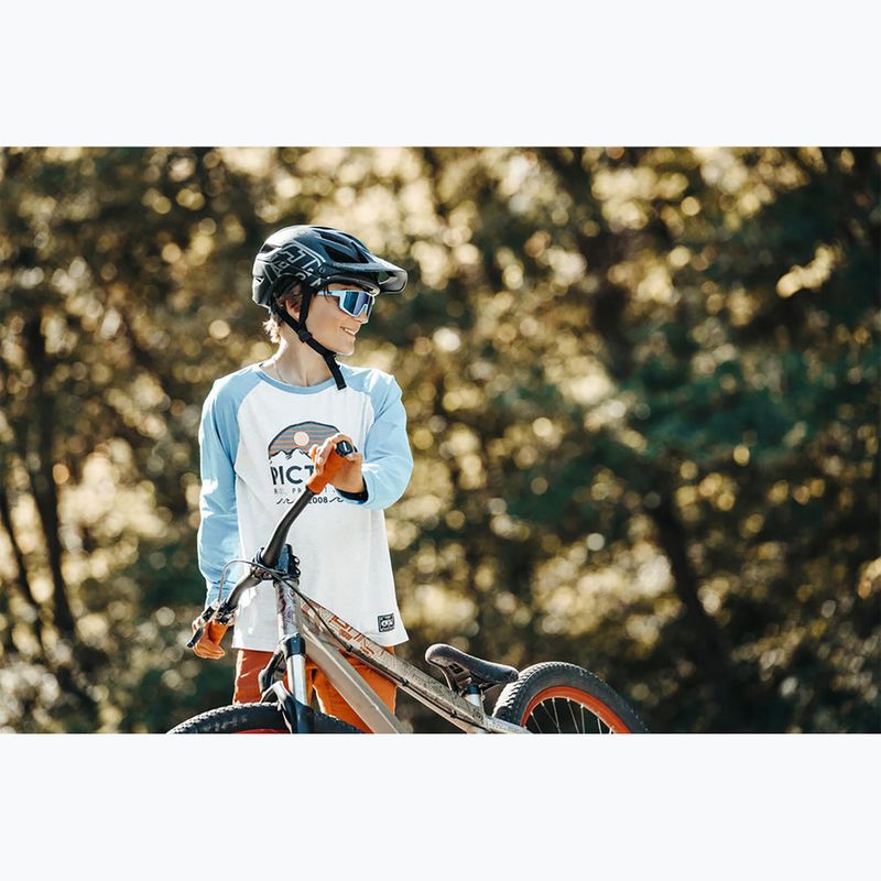 Okulary przeciwsłoneczne dziecięce Julbo Fury Junior Spectron matt blue/blue flash 5