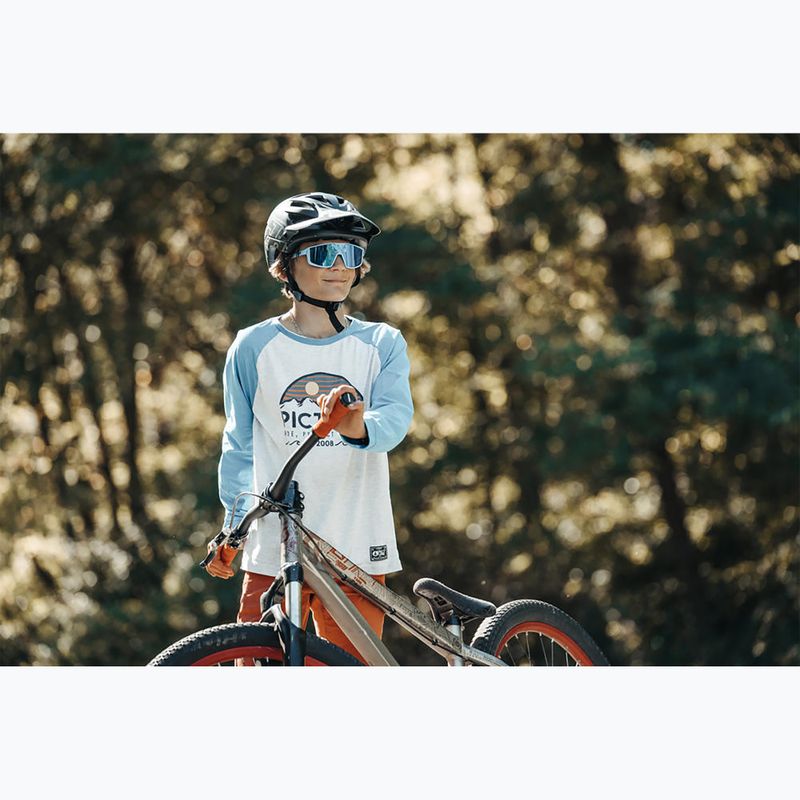 Okulary przeciwsłoneczne dziecięce Julbo Fury Junior Spectron matt blue/blue flash 6
