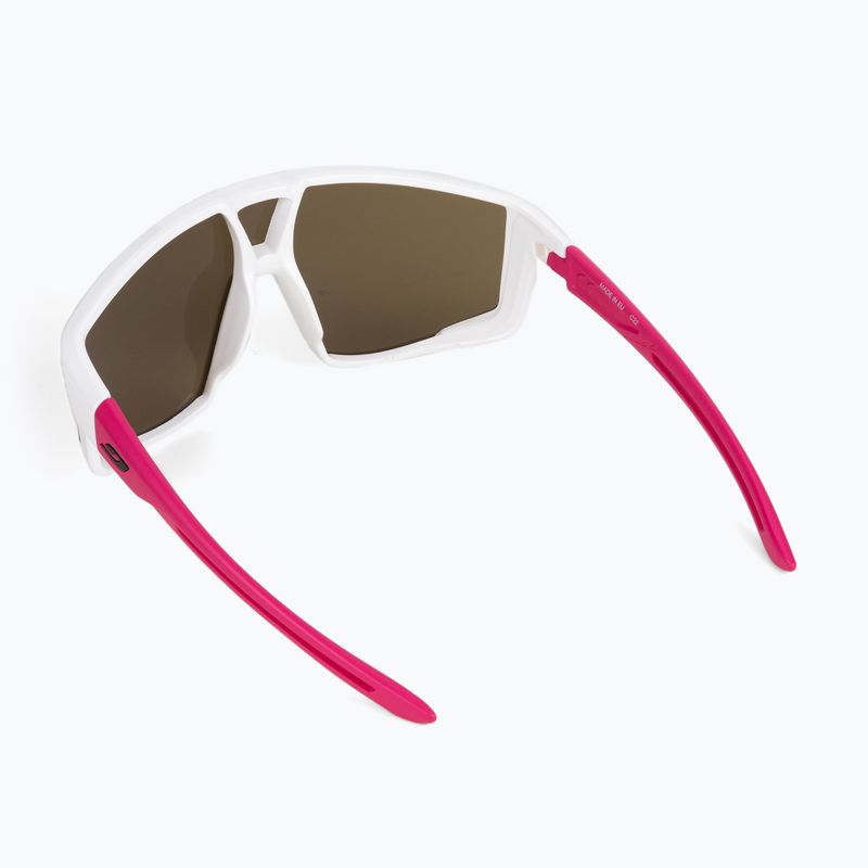 Okulary przeciwsłoneczne dziecięce Julbo Fury S Spectron matt shiny white/pink/pink flash 2
