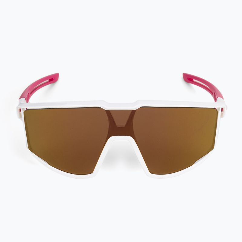Okulary przeciwsłoneczne dziecięce Julbo Fury S Spectron matt shiny white/pink/pink flash 3