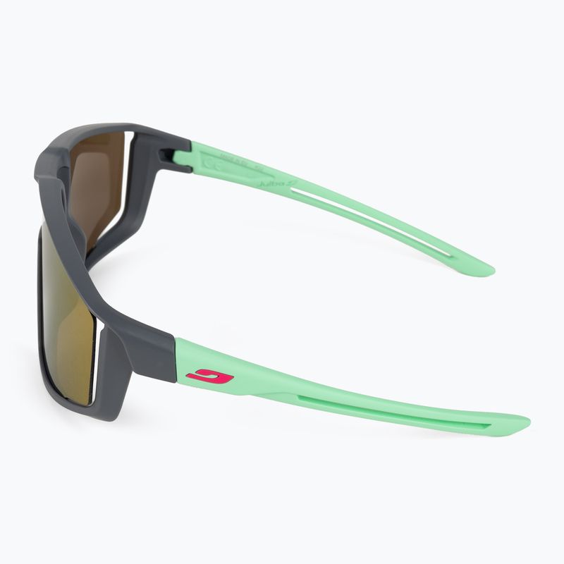 Okulary przeciwsłoneczne dziecięce Julbo Fury Junior Spectron matt gray/mint/pink flash 4