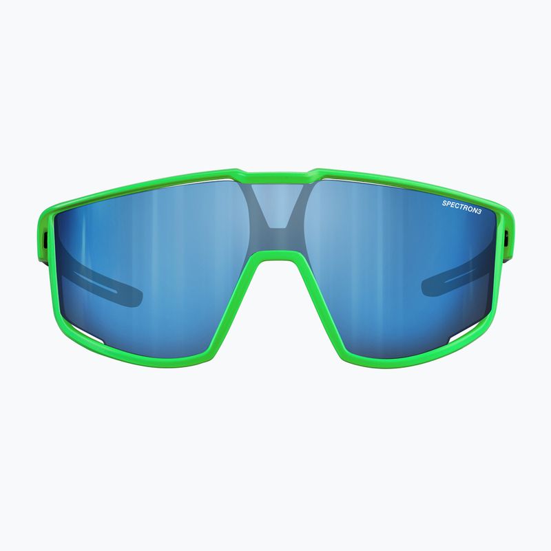 Okulary przeciwsłoneczne dziecięce Julbo Fury S Spectron matt fluorescent green/black 3