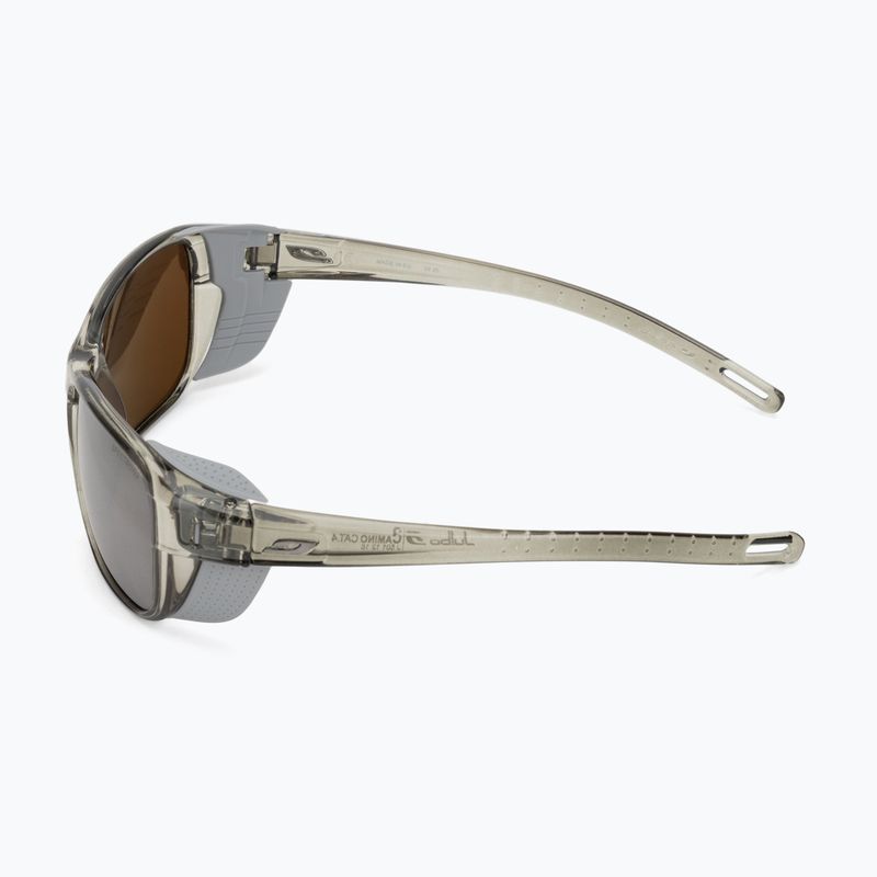 Okulary przeciwsłoneczne Julbo Camino Spectron shiny translu green/light gray 5