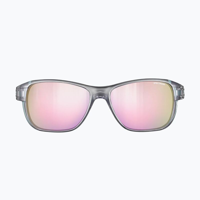 Okulary przeciwsłoneczne Julbo Camino M Spectron shiny translu light gray/mint 2