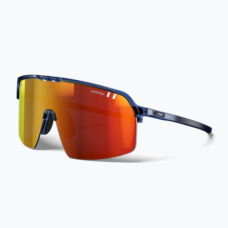 Okulary przeciwsłoneczne Julbo Intensity Reactiv Light Amplifier shiny translu blue/black