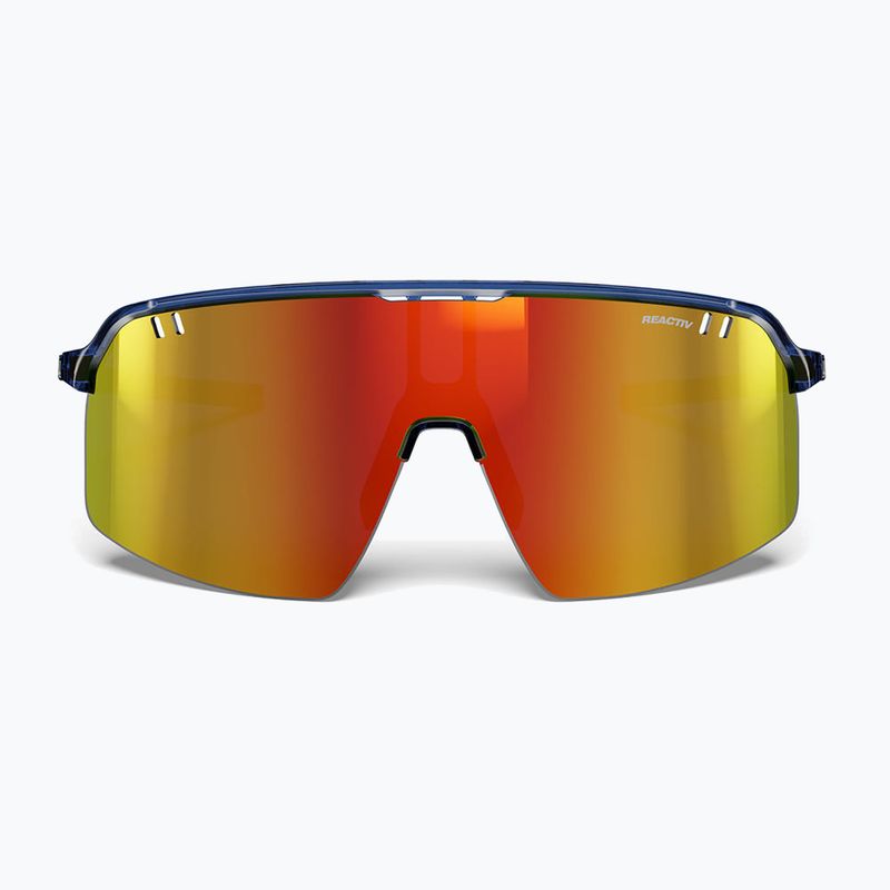 Okulary przeciwsłoneczne Julbo Intensity Reactiv Light Amplifier shiny translu blue/black 2