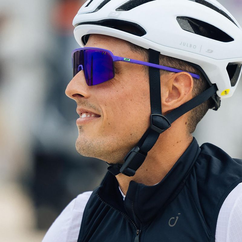 Okulary przeciwsłoneczne Julbo Intensity Reactiv High Contrast matt purple/gray/green 7