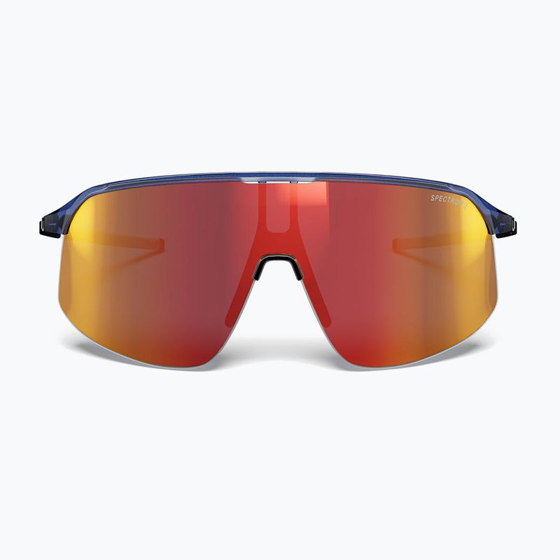 Okulary przeciwsłoneczne Julbo Density Spectron shiny translu dark blue/white/red 2