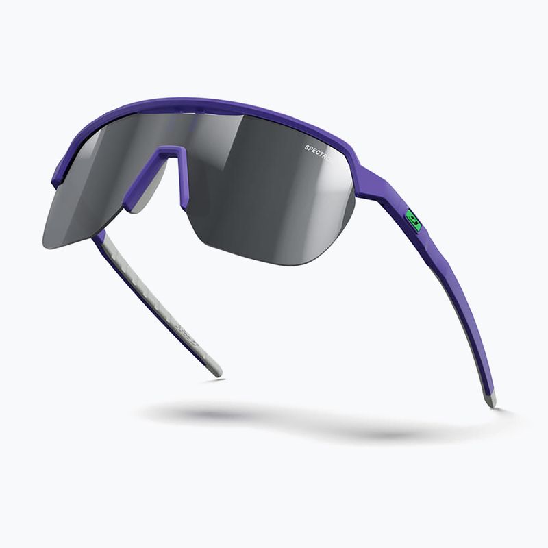 Okulary przeciwsłoneczne Julbo Frequency Spectron matt purple/gray/green 5
