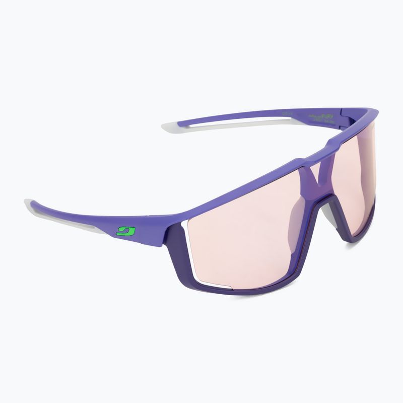 Okulary przeciwsłoneczne Julbo Fury Reactiv High Contrast matt purple/gray/green