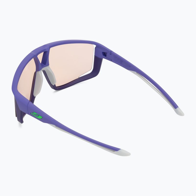 Okulary przeciwsłoneczne Julbo Fury Reactiv High Contrast matt purple/gray/green 2