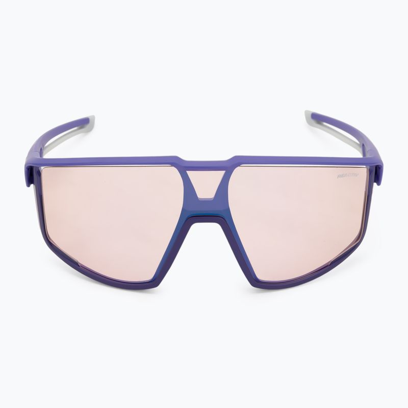 Okulary przeciwsłoneczne Julbo Fury Reactiv High Contrast matt purple/gray/green 3