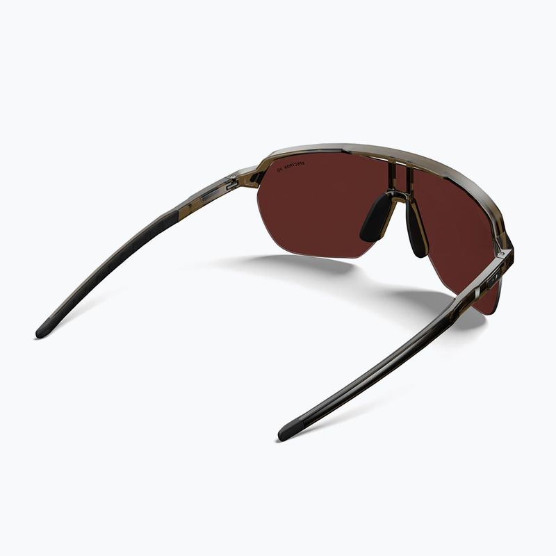 Okulary przeciwsłoneczne Julbo Frequency Spectron HD shiny translu brown/black 5