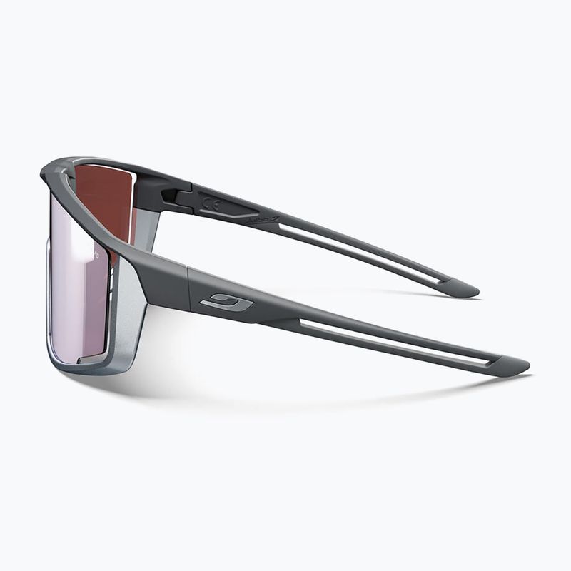 Okulary przeciwsłoneczne Julbo Fury Spectron matt dark gray/chrome gray 3