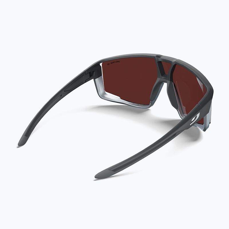 Okulary przeciwsłoneczne Julbo Fury Spectron matt dark gray/chrome gray 4