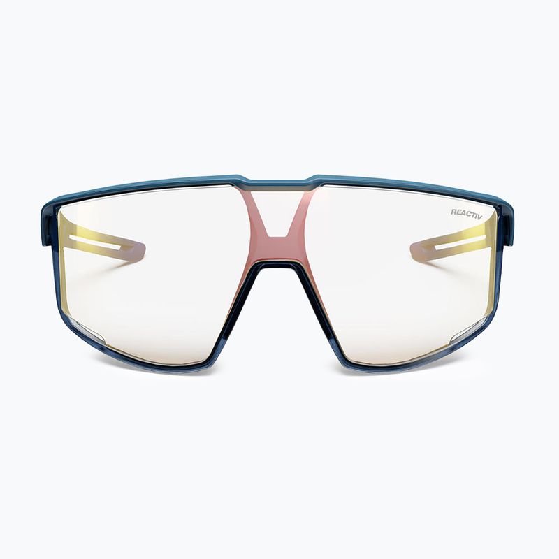 Okulary przeciwsłoneczne Julbo Fury Reactiv High Contrast matt blue/translu blue 3