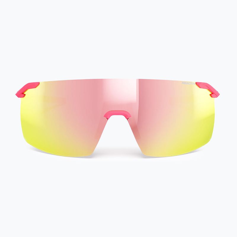 Okulary przeciwsłoneczne Julbo Faster M Reactiv LAGP matt fluo pink 2