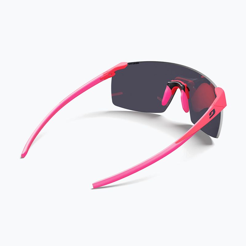 Okulary przeciwsłoneczne Julbo Faster M Reactiv LAGP matt fluo pink 5