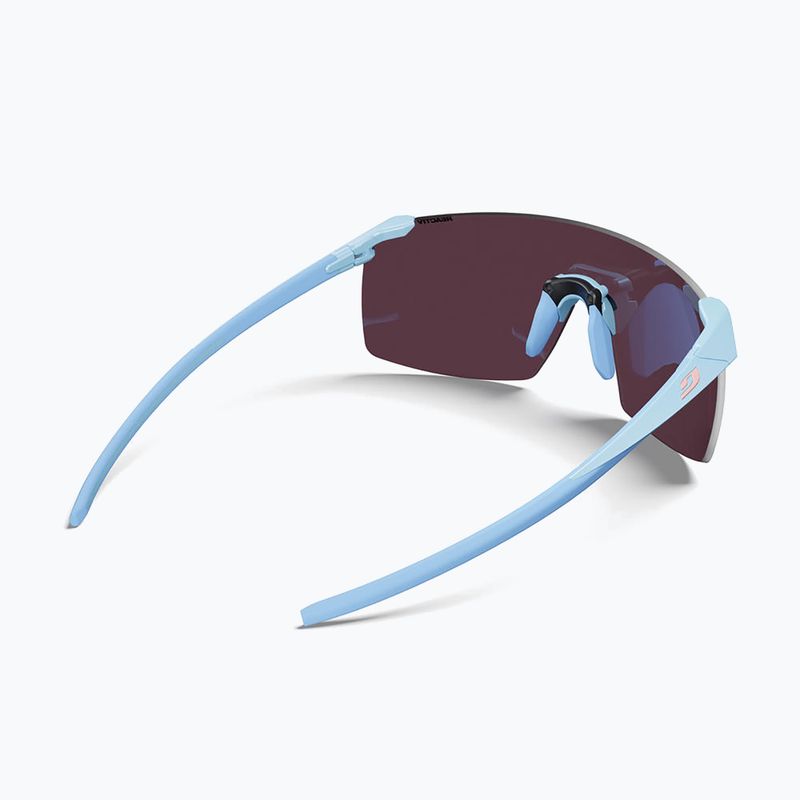 Okulary przeciwsłoneczne Julbo Faster M Reactiv High Contrast matt light blue 5