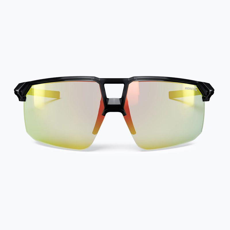 Okulary przeciwsłoneczne Julbo Liry Reactiv Light Amplifier shiny black/shiny translu dark grey 3