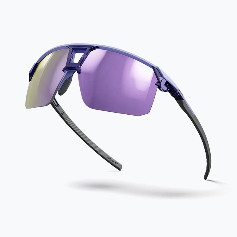 Okulary przeciwsłoneczne Julbo Liry Spectron matt purple/shiny translu purple 5