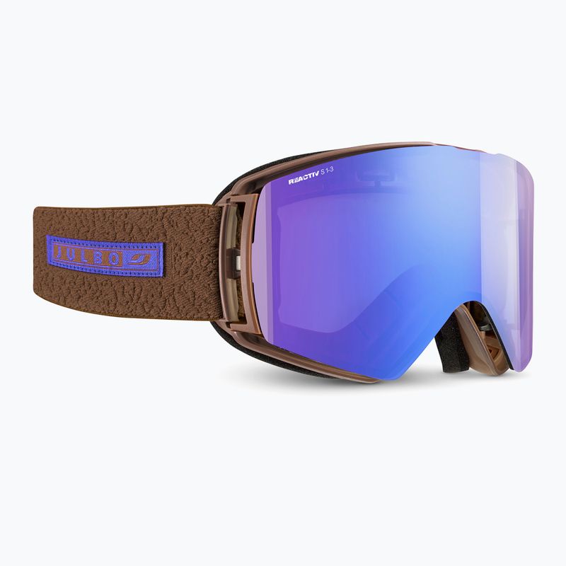 Gogle narciarskie Julbo Launcher Reactiv High Contrast brown/flash blue 2