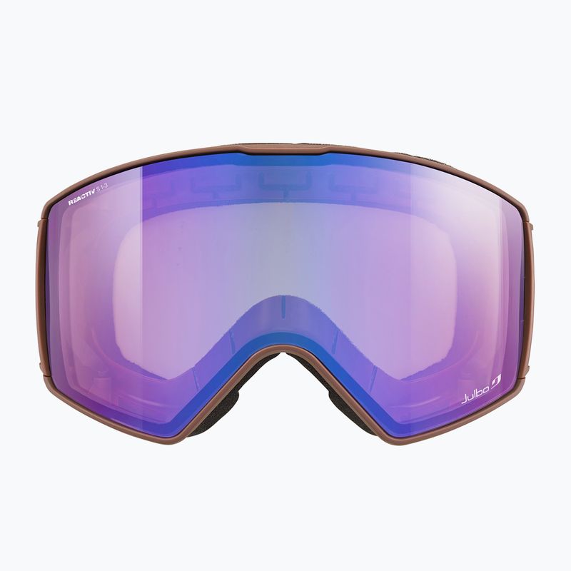 Gogle narciarskie Julbo Launcher Reactiv High Contrast brown/flash blue 4